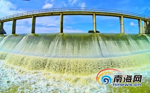 临高县波莲镇抱美一水库。