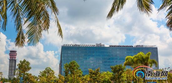 首家景区式航站楼海口航空旅游城雏形初现(组