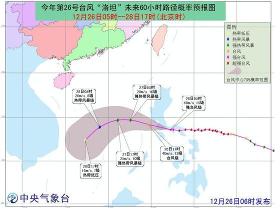 台风蓝色预警!！“洛坦”登陆菲律宾 海南沿海有大风