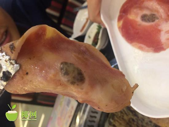 海口市民代先生提供的恶心肉卷照片
