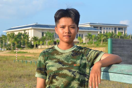 二连十三班新兵徐辉瑶