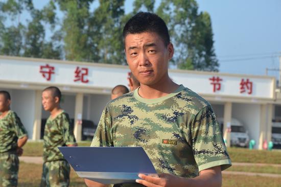 二连一班长王宁龙