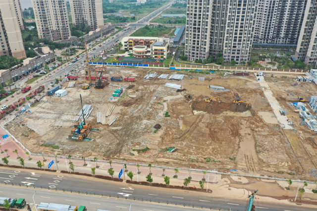  Construction acceleration: Haikou Nandujiang East Bank Primary School Project