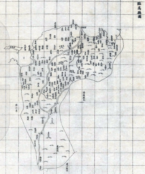 （清）张安圃绘《广东舆地全图·临高县图》，光绪二十三年（1897）广州石经堂石印本。第85页。