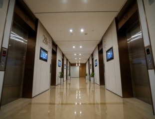 图:公共区域采用智能感应控制