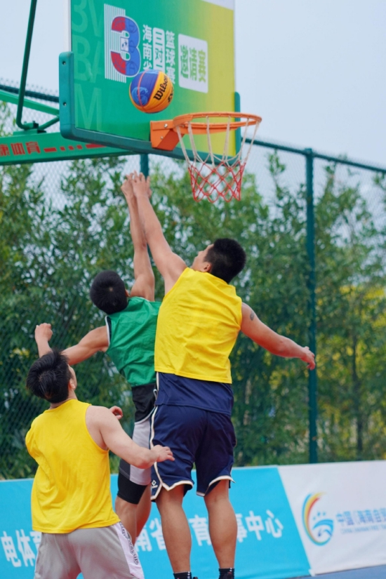 儋州球队获得亚军 海南省三对三篮球邀请赛“别样”收官