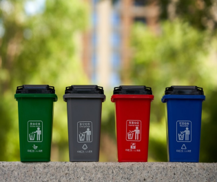 图:垃圾分类收集与处理