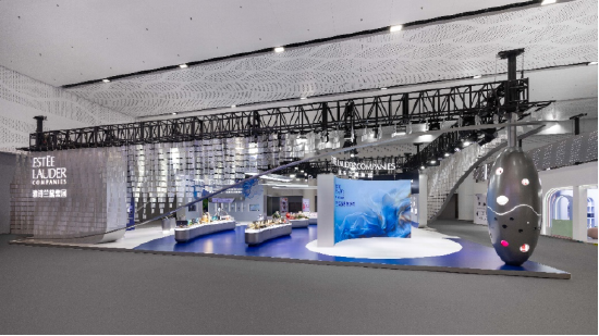 第五届消博会雅诗兰黛集团展馆(全景图)