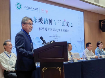 海滨教授主持大会开幕式和主旨报告会