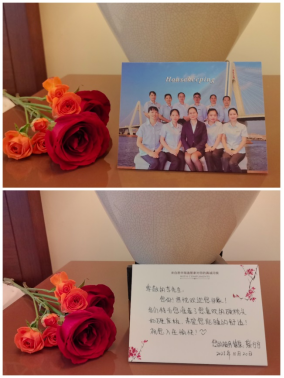 海南君华海逸酒店针对客人喜好提供荞麦枕。