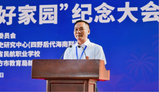 龙卧村民委员会主任符关义发言