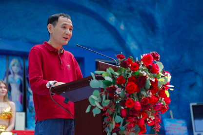 图5： 三亚市国有资产监督管理委员会副调研员王贵满