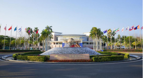 （博鳌亚洲论坛主会场外景&nbsp;李昊摄）