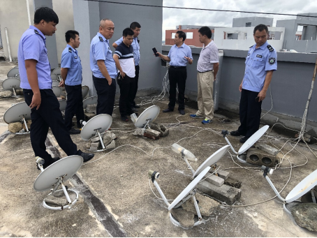 重难点地区执法现场
