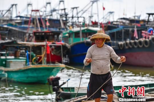 图为临高渔民 骆云飞 摄