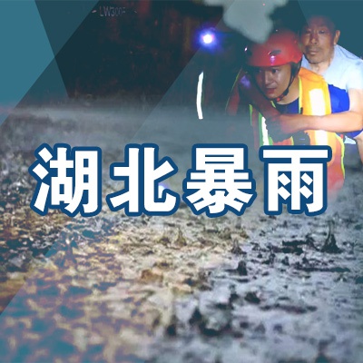 湖北多地遭暴雨襲擊