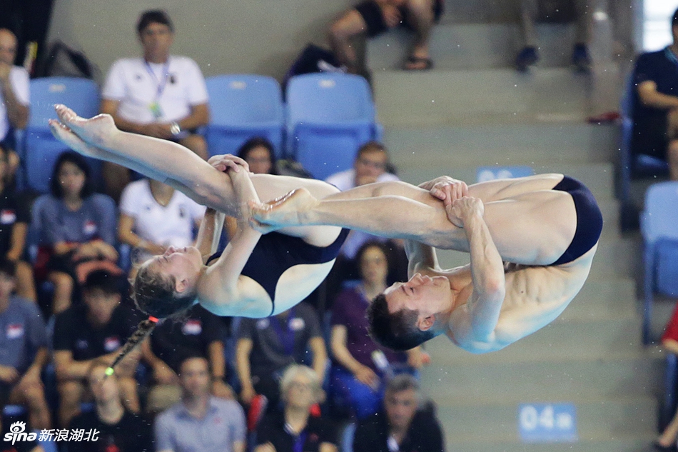 第21届跳水世界杯在武汉开幕 中国队首日包揽