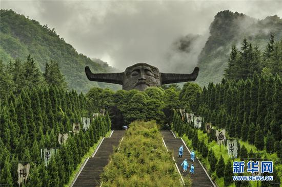 神农坛景区。