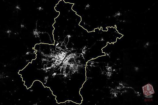 武汉地区“珞珈一号”01星夜光遥感影像