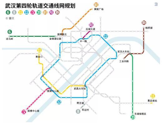武汉地铁最新规划及进展出炉 10号线宣告取消