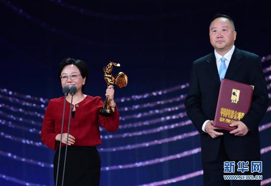11月28日，电影《贞观盛世》获得第33届中国电影金鸡奖最佳戏曲片奖。新华社记者 魏培全 摄