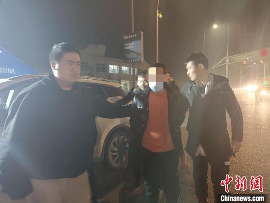  案件最后一名主犯被当阳警方抓获 当阳市公安局 供图