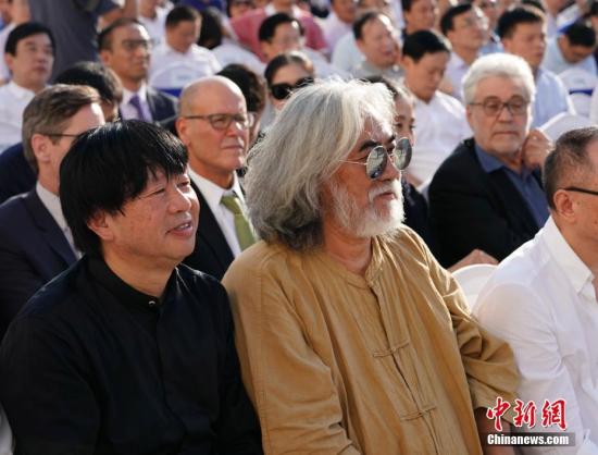 資料圖:張紀(jì)中。 中新社記者 杜洋 攝