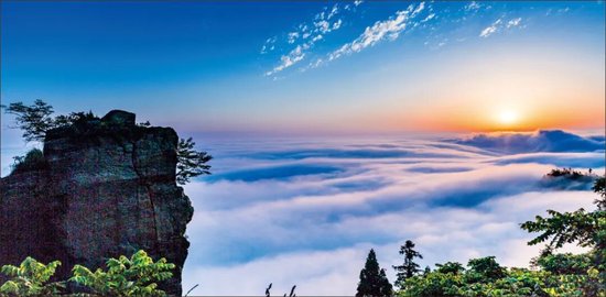 大薤山景区云海日出/景区供图