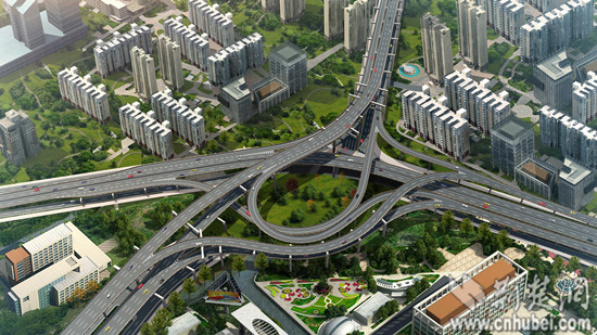 汉江大道南段两工程23日开工 月湖桥将拓宽成