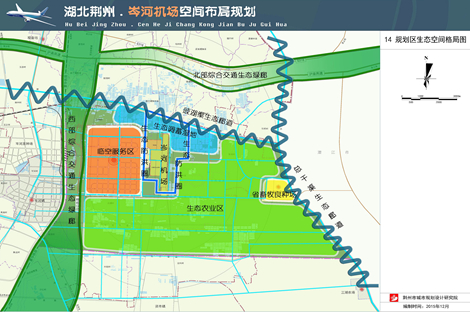 规划区生态空间格局图