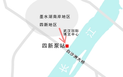 4大涉水项目地点示意图