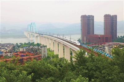圖為宜萬鐵路