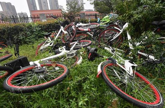 武汉部分路段将禁停共享单车 乱停乱放企业限