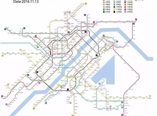 20条地铁9座过江通道 未来的武汉交通要开挂