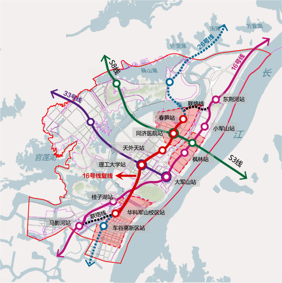 武汉地铁16号线复线，最新规划来了！