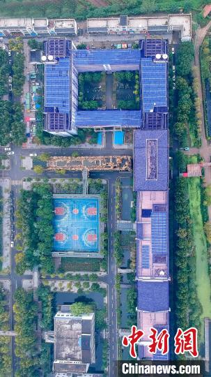 湖北武汉|武汉一高校学生航拍“数字美景”为祖国庆生