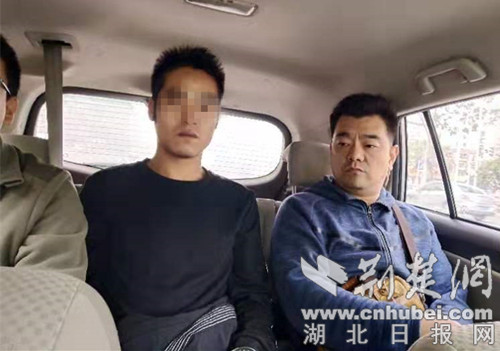 嫌疑人被警方抓获。通讯员供图