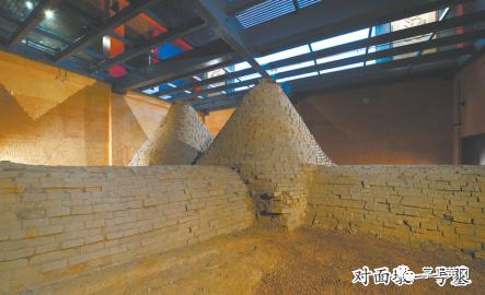 对面墩一号墓。陈明 摄