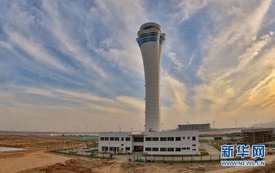 圖為鄂州花湖機場空管塔臺。新華網發(fā)