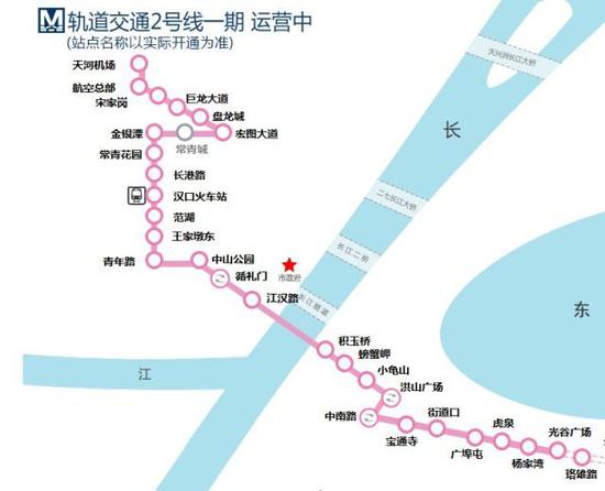 2号线站点