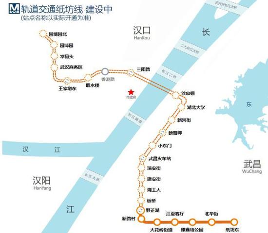 2018年武汉14条地铁线完整站点 有经过你家吗