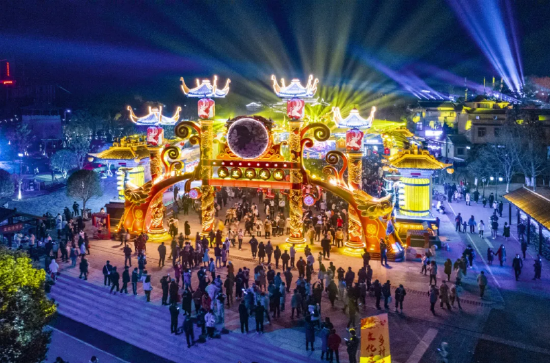 木兰花乡景区木兰不夜城