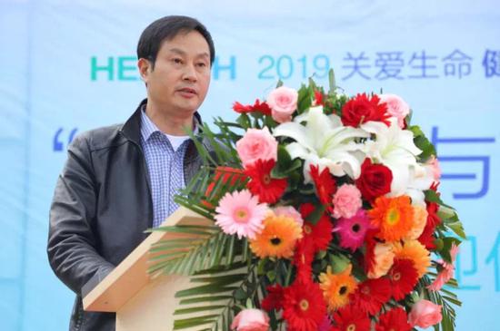 英山县桃花冲林场副场长周琳致辞