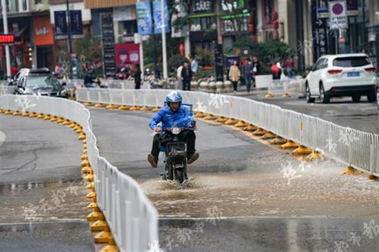 松竹路积水