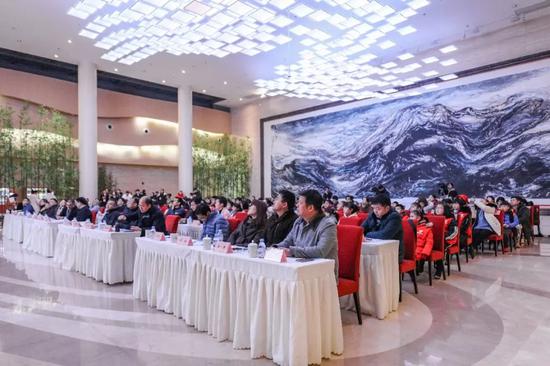 长江文明馆(武汉自然博物馆)研学项目启动仪式现场