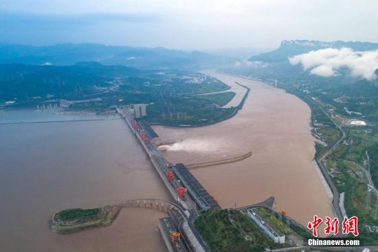 资料图：三峡水库。 王罡 摄