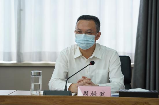 省退役军人事务厅党组书记、厅长周振武出席会议并讲话