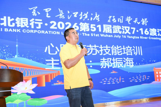 长江救援队救援专家郝振海▲