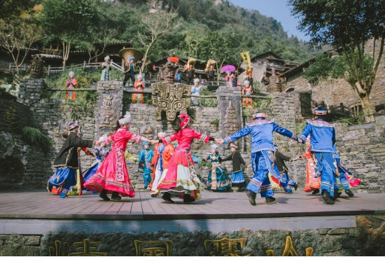 三峡人家过大年