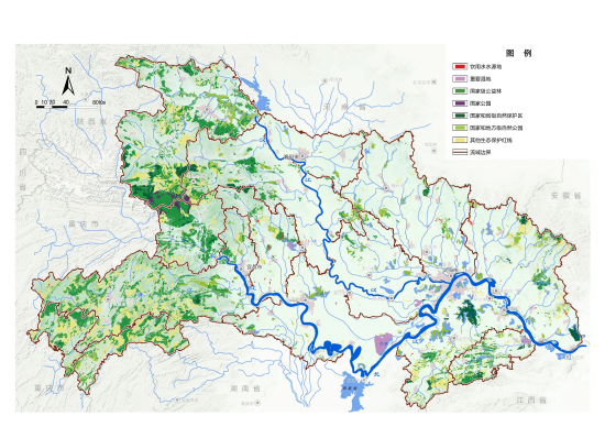 湖北省生态保护红线图